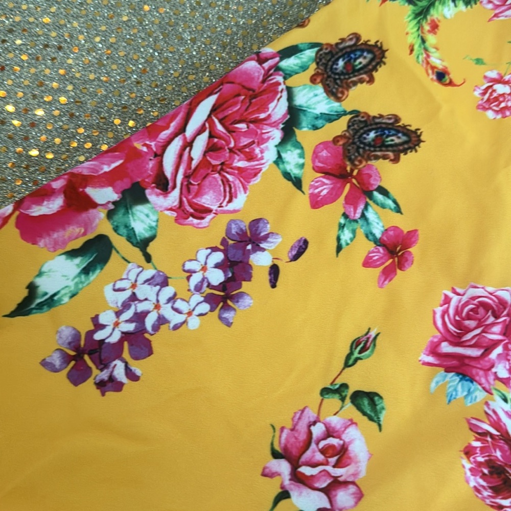 Floral women’s  colorful swimsuit two peice / bikini - Picture 4 of 11